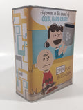 Hallmark Peanuts Open For Business Charlie Brown Lucy Snoopy Woodstock 6" Tall Tin Metal Coin Bank