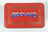 Kool-Aid Sugar Sweetened Soft Drink Mix 8" Tall Tin Metal Container