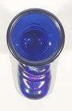 Boyd Electric Cobalt Blue Carnival Glass Boot Shaped 2 3/4" Tall Toothpick Holder