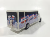 1993 Road Champs Pepsi Diet Pepsi Delivery Truck White Die Cast Toy Car Vehicle with Opening Rear Side Doors