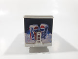 1993 Road Champs Pepsi Diet Pepsi Delivery Truck White Die Cast Toy Car Vehicle with Opening Rear Side Doors