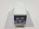 1993 Road Champs Pepsi Diet Pepsi Delivery Truck White Die Cast Toy Car Vehicle with Opening Rear Side Doors