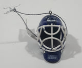 Forever Collectibles NHL Vancouver Canucks Ice Hockey Team 1 3/8" Tall Resin Goalie Mask Christmas Tree Ornament New with Tag
