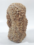Vintage Seashell Covered Poodle Ornament 5 1/2" Tall
