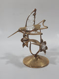 Mascot Int Crystal Delight 24K Gold Plated Austrian Crystal Hummingbirds and Flower Metal Ornament