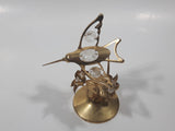 Mascot Int Crystal Delight 24K Gold Plated Austrian Crystal Hummingbirds and Flower Metal Ornament