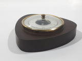 Vintage Unique Triangle Shaped Wood Cased Barometer Made in West Germany