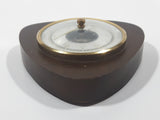 Vintage Unique Triangle Shaped Wood Cased Barometer Made in West Germany
