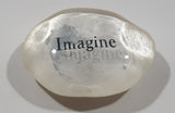 Imagine Clear Resin Fridge Magnet
