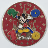 2007 Walt Disney World 50th Anniversary Mickey Mouse Rotating Numbers 2" Enamel Metal Fridge Magnet