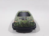 Triceratops Dinosaur Green Pattern Die Cast Toy Car Vehicle