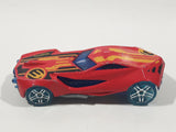 2013 Hot Wheels Road Rockets Urban Agent Red Die Cast Toy Car Vehicle