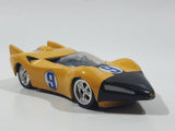 2008 Jada SRE Speed Racer Shooting Star #9 Yellow 1:55 Scale Die Cast Toy Car Vehicle