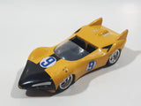 2008 Jada SRE Speed Racer Shooting Star #9 Yellow 1:55 Scale Die Cast Toy Car Vehicle