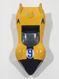 2008 Jada SRE Speed Racer Shooting Star #9 Yellow 1:55 Scale Die Cast Toy Car Vehicle