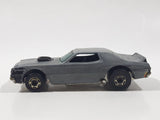 Vintage 1979 Hot Wheels Torino Stocker Black (Bare Metal) Die Cast Toy Car Vehicle