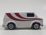 Vintage Unknown Brand 8637 Van White Die Cast Toy Car Vehicle