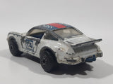 Vintage 1987 Lesney Matchbox Superfast No. 3 Porsche Turbo #14 BOSS White Die Cast Toy Car Vehicle with Opening Doors
