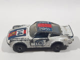 Vintage 1987 Lesney Matchbox Superfast No. 3 Porsche Turbo #14 BOSS White Die Cast Toy Car Vehicle with Opening Doors
