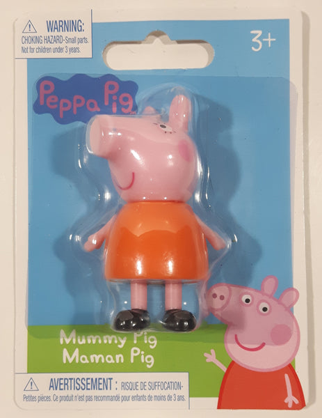 2023 Hasbro Just Play eOne Peppa Pig Mummy Pig 2 1/2" Tall Toy Figure New in Package