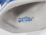 Delft Blue Small 3 1/2" Tall Hand Painted Porcelain Windmill Ornament