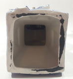 Delft Blue Holland 8 3/4" Tall Hand Painted Porcelain Wind Up Musical Windmill