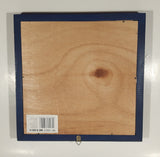Ship Nautical Knots Blue Wood Cased Shadow Box 9" x 9"
