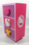 2013 Sanrio Hello Kitty Colorful Three Drawer 8 1/2" Tall Wood Trinket Jewelry Box