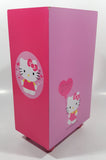 2013 Sanrio Hello Kitty Colorful Three Drawer 8 1/2" Tall Wood Trinket Jewelry Box