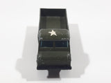 Vintage 1960s Husky Forward Control Land Rover Truck Army Green Die Cast Toy Car Vehicle Made in Gt. Britain