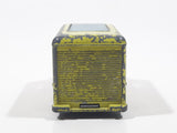 Vintage 1960s Husky Commer 'Walk-Thru' Van Lime Green Die Cast Toy Car Vehicle with Sliding Doors Made in Gt. Britain