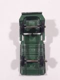 Vintage Marx Dump Truck Army Green 2 1/4" Die Cast Toy Car Vehicle Made in Hong Kong