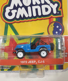 2019 Greenlight Collectibles Hollywood Limited Edition Mork & Mindy 1972 Jeep CJ-5 Blue Die Cast Toy Car Vehicle New in Package