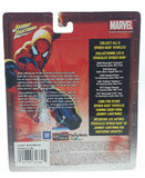 2004 Johnny Lightning Marvel The Amazing Spider-Man 1968 Chevrolet Camaro Blue Die Cast Toy Car Vehicle and Trading Card New in Package