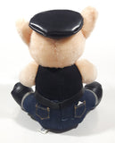 1992 Play By Play Harley Davidson Motor Cycles 10" Tall Pig in Leather Biker Clothing Stuffed Animal Plush Plushy