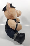 1992 Play By Play Harley Davidson Motor Cycles 10" Tall Pig in Leather Biker Clothing Stuffed Animal Plush Plushy