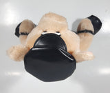 1992 Play By Play Harley Davidson Motor Cycles 10" Tall Pig in Leather Biker Clothing Stuffed Animal Plush Plushy