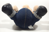 1992 Play By Play Harley Davidson Motor Cycles 10" Tall Pig in Leather Biker Clothing Stuffed Animal Plush Plushy