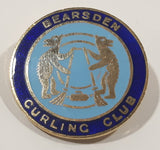 Bearsden Curling Club Enamel Metal Lapel Pin