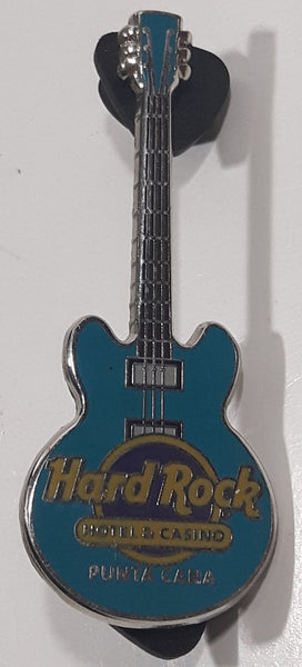 Hard Rock Hotel & Casino Punta Cana Guitar Shaped Enamel Metal Lapel Pin