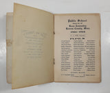 Antique 1911 - 1912 Public School District No. 46 Ross Township Roseau County Minnesota Souvenir School Year Book