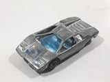 Unknown Brand No. 675 Luxury Exotic Sports Car Chrome Die Cast Toy Car Vehicle