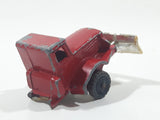 Vintage Husky Aveling Barford Dump Truck Snow Plow Die Cast Toy Car Vehicle FOR PARTS