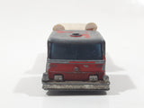 Vintage 1966 Lesney Matchbox Series No. 29 Denver Fire Pumper Truck Red Die Cast Toy Car Vehicle Made in England