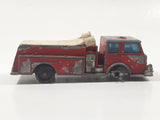 Vintage 1966 Lesney Matchbox Series No. 29 Denver Fire Pumper Truck Red Die Cast Toy Car Vehicle Made in England