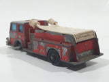 Vintage 1966 Lesney Matchbox Series No. 29 Denver Fire Pumper Truck Red Die Cast Toy Car Vehicle Made in England