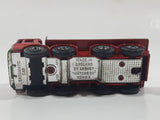 Vintage 1970s Lesney Matchbox Series Ergomatic Cab Red Die Cast Toy Car Vehicle Made in England