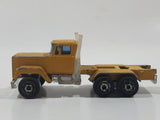 Majorette No. 297 Mack Dump Truck Yellow 1/100 Scale Die Cast Toy Car Vehicle