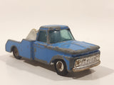Vintage Husky Ford F350 Tow Truck Blue Die Cast Toy Car Vehicle Made in Gt. Britain