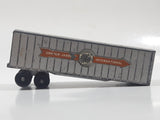 Vintage Lesney Matchbox Major Pack M-9 Inter-State Double Freighter Cooper Jarrett International Grey Die Cast Toy Racing Car Vehicle